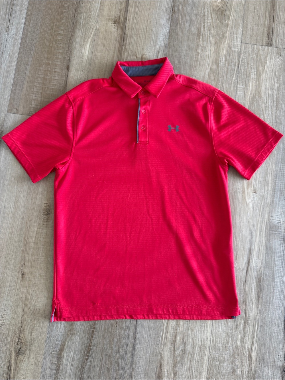 Under Armour Men’s Red Performance Polo